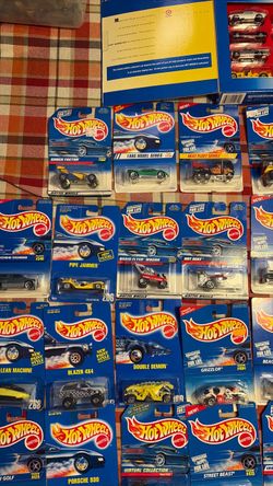 Hot Wheels Die-Cast Cars Lot – Sealed on Card