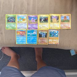 a few evolutions card and a world winning machamp( super rare)