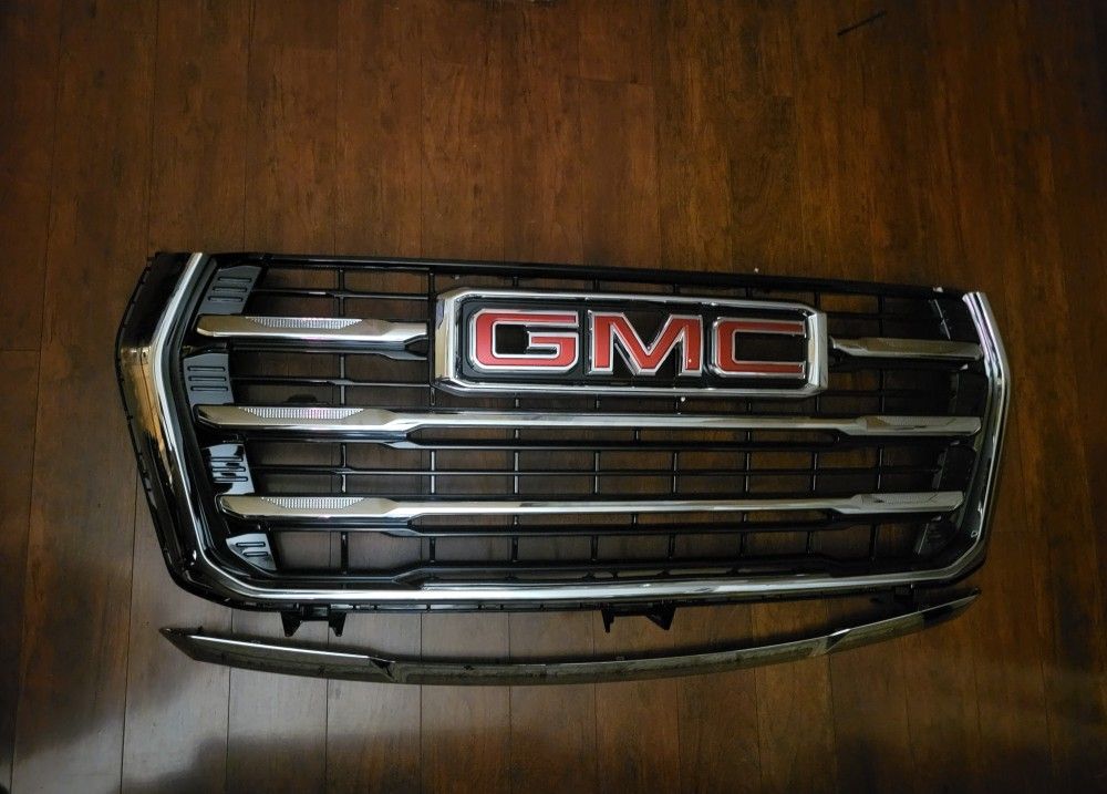 2024-2025 GMC Yukon Grill Assembly OEM Front Chrome Grille
