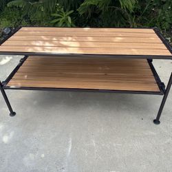 Modern 2-Tier Coffee Table