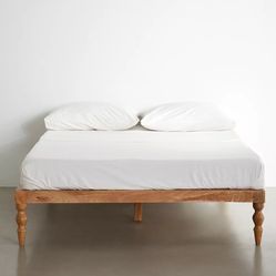 Wooden Queen Platform Bed Frame from Urban Outfitters