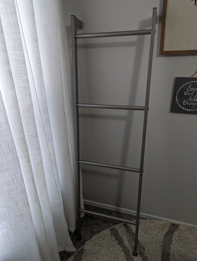 Gray Metal  Ladder 