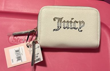 Juicy Couture Breaking The Rules Double Medium Zip Around Wallet NWT