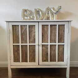 Solid wood sideboard cabinet storage