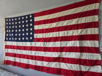 Vintage -1940s- 48 star American flag 3x5