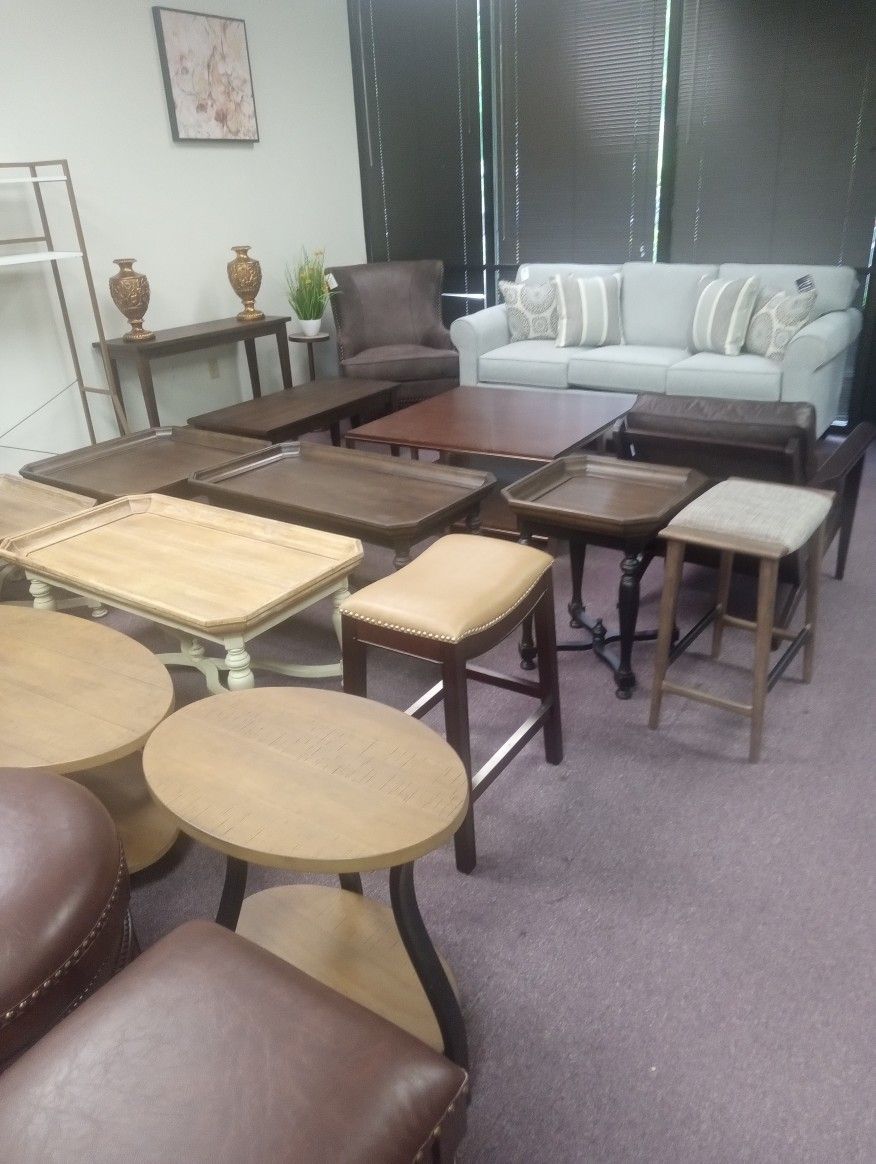 Coffee Tables, Sides Tables, Plant stands