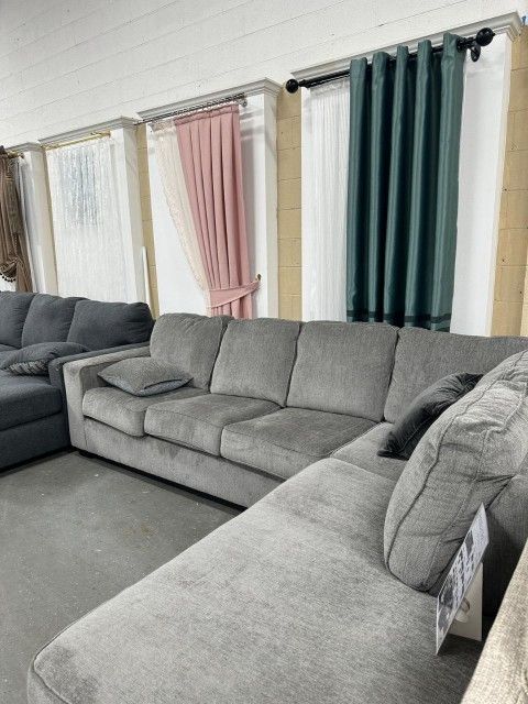 🔥BRAND NEW 🌼ABINGER NATURAL RAF SLEEPER SECTIONAL