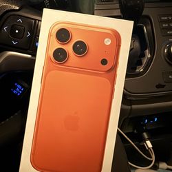 iPhone 17 pro orange Factory unlocked