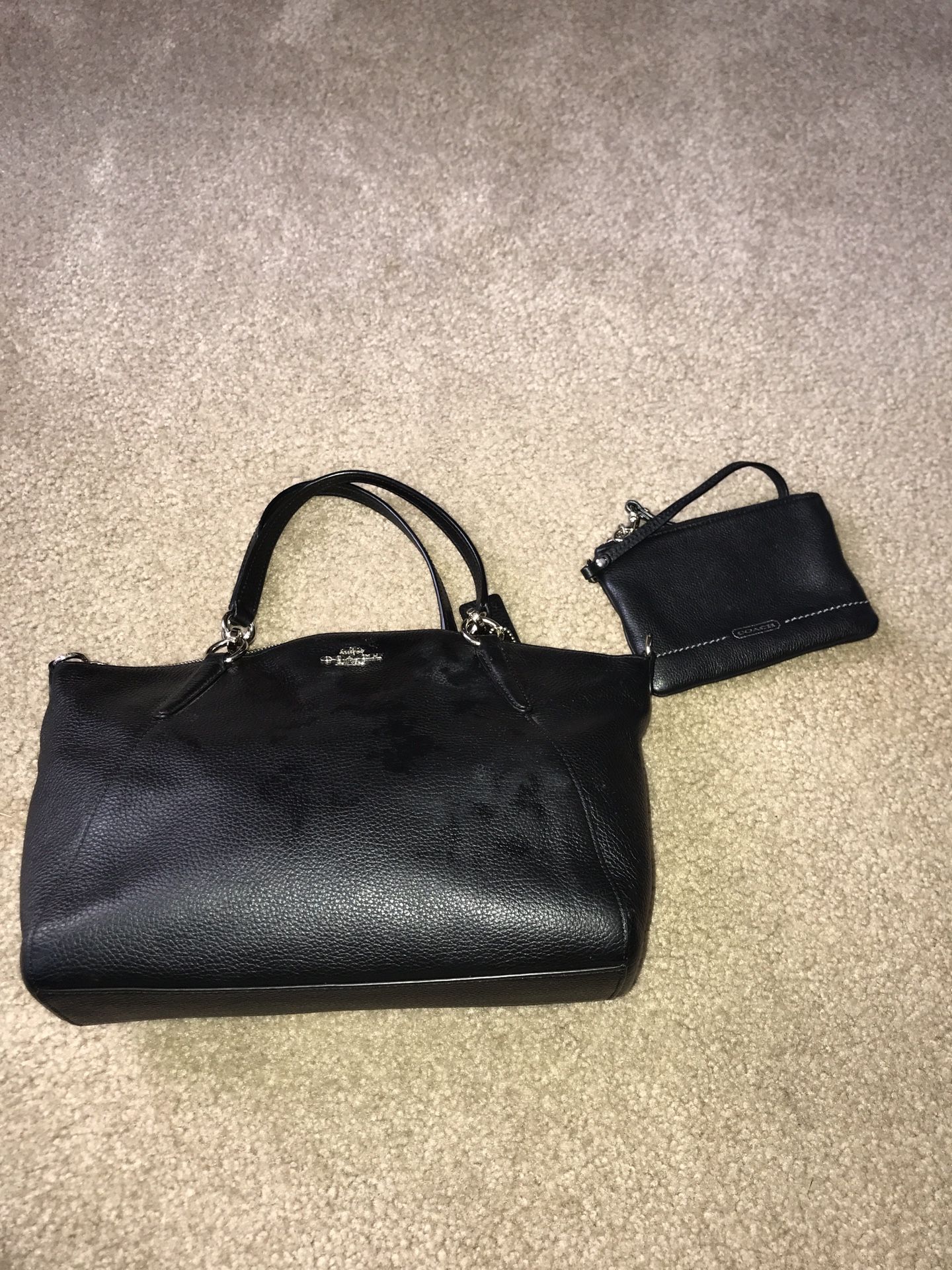 Pre-Owned Coach Factory Women's One Size Fits All Leather With Wristlet