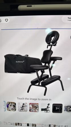 Portable massage chair for tattoo and Spa