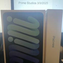 2024 Apple iPad mini A17 Pro chip, Built for Apple Intelligence, Wi-Fi 128GB - Blue “unopened box”