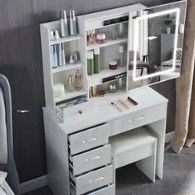 Bedroom Vanity White 