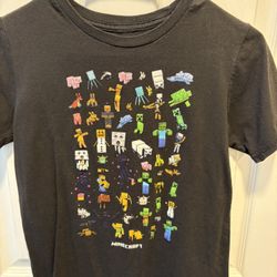 Boys Minecraft Shirt - Black - Size large - Simi Valley 