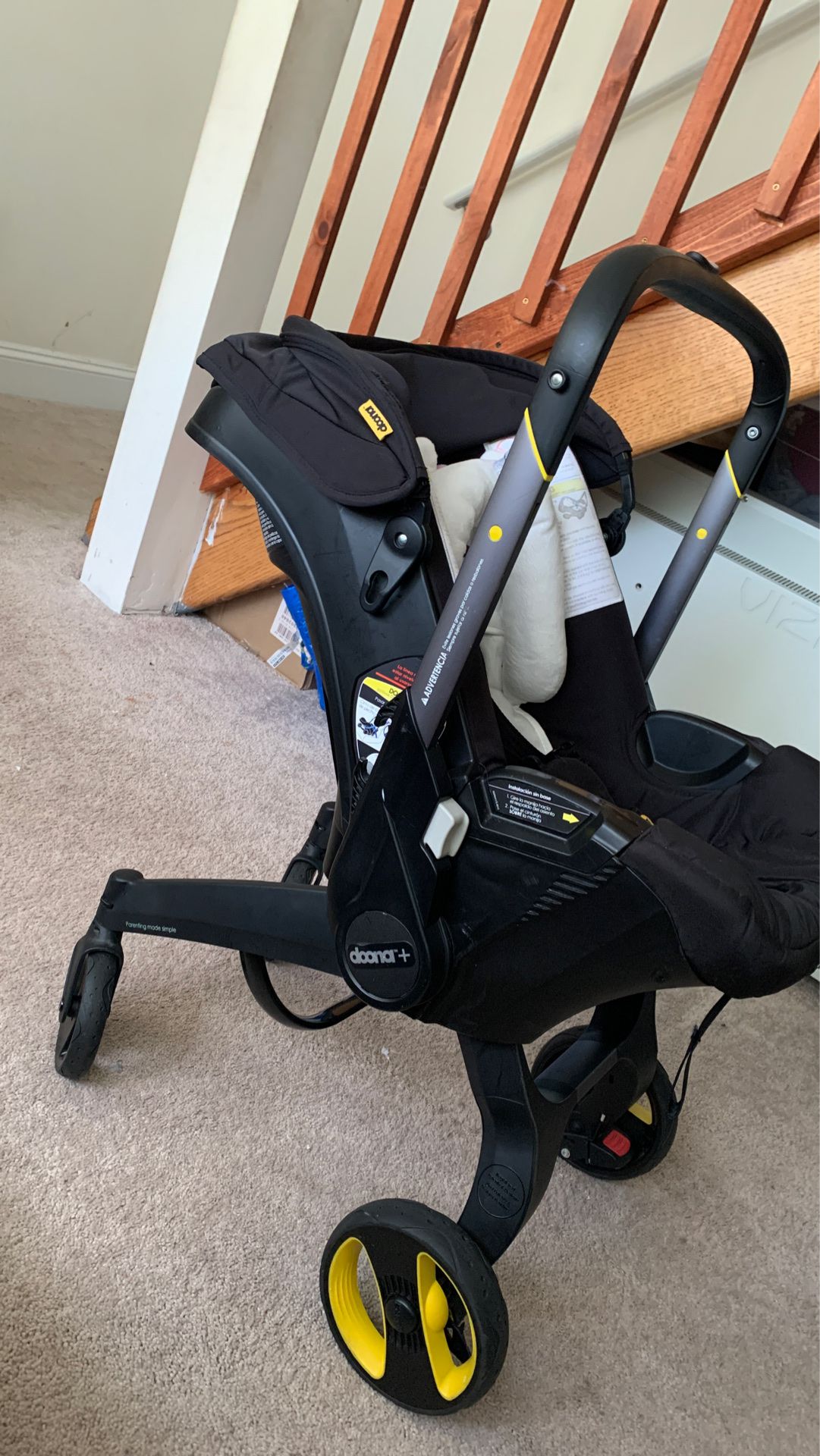 Doona car seat with base