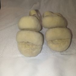 Light Yellow Color UGG Sandals