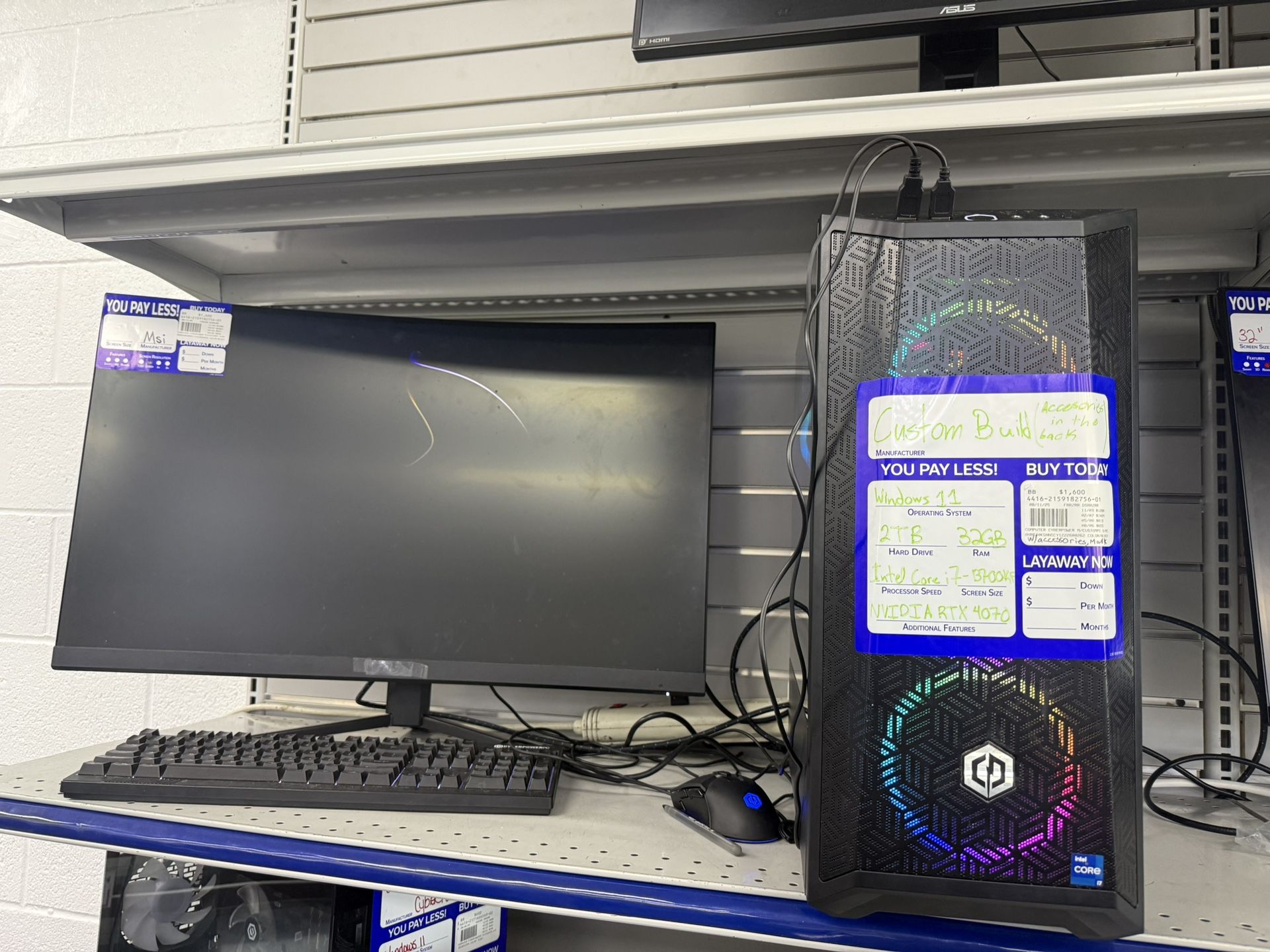 Custom Build Gaming Computer