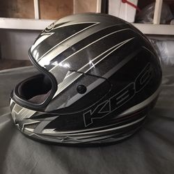 KBC FULL FACE MOTORCYCLE HELMET  55cm/56cm