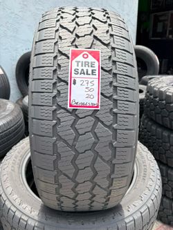 275-50-22 Bridgestone Dueler Full Used Tire Set $250 Free Mounting And Balancing