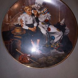A Travelers Pal Collectors Plate By Norman Rockwell 1985 Heritage House.