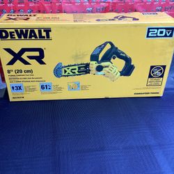 DEWALT XR 20V MAX 8-IN. BRUSHLESS CORDLESS BATTERY POWERED PRUNING CHAINSAW ( TOOL ONLY )