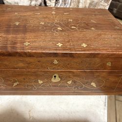 Vintage Anglo-Indian Keepsake Box.