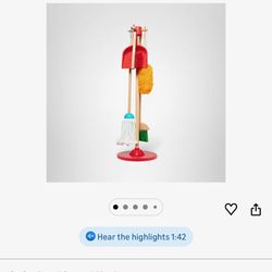 Toy Sweep And Mop Set 