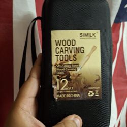 Brand new Similk Wood Carving Tools - SKS7 alloy Steel Wood Cavong Tools 12 set