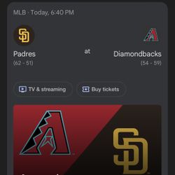 dbacks Vs Padres 