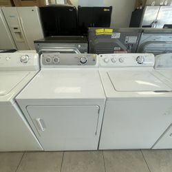 Ge Washer And Dyers Set Good Conditions 