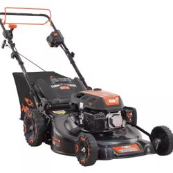24 in. 201cc Electric Start SELECT PACE 6 Speed CVT High Wheel RWD 3-in-1 Gas Walk Behind Self Propelled Lawn Mower
