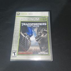Microsoft Xbox 360 Transformers The Game 