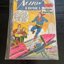 Action Comics No.246 : 1958 :: "the Doom From Krypton"