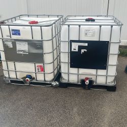 275 Gallon Water And Firewood Tots