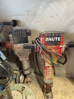 2 Bosch Bruit Jack Hammers