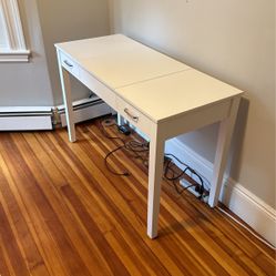 White Vanity Or Small Desk