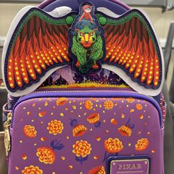 Loungefly Disney Coco Miguel Rides Pepita Glow In The Dark