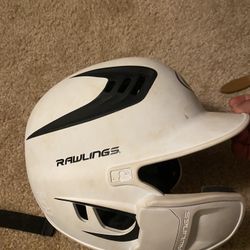 Rawlings Kids Batting Helmet Fits 6 3/8 To 7 1/8 In Good Condition 