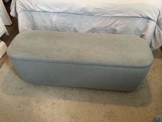 Article Maribo Gray 48” Storahe Ottoman