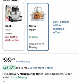 Air fryer glass
