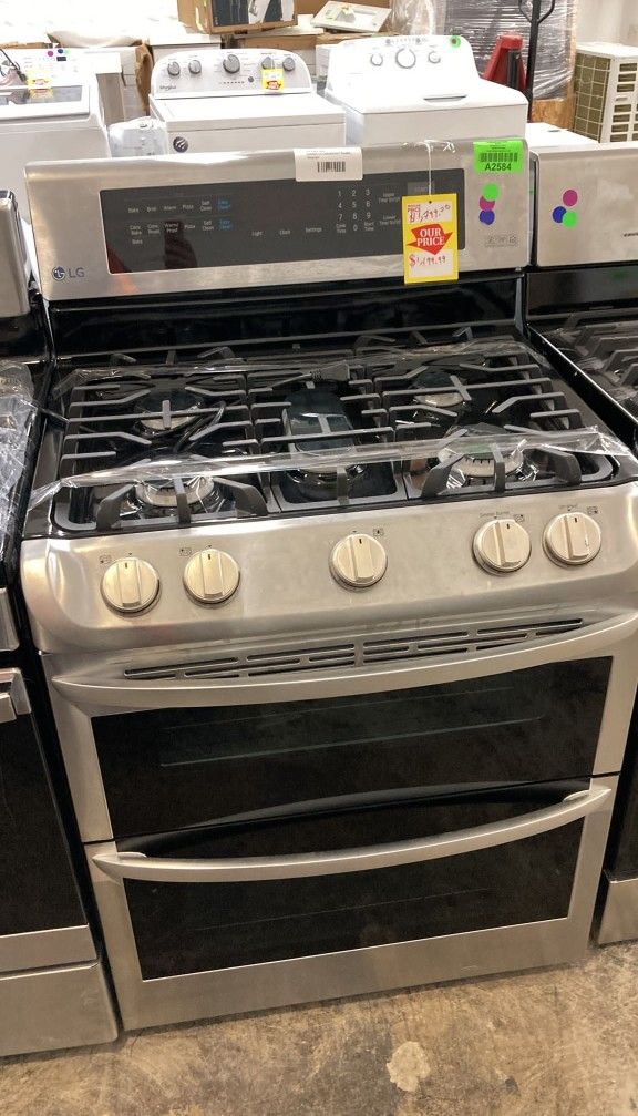 LG LDGST ProBake 30-in 5 Burners Stove K 4