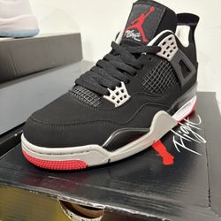 Jordan Retro “ BRED 4s “ Men’s SZ 10, 11 