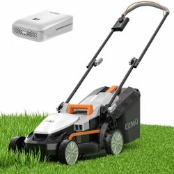 Litheli Cordless Lawn Mower, U20 Series 20V Electric Lawn Mowers, 13 Inch
