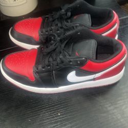 Jordan 1 Low Bred Toe 