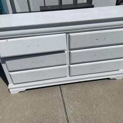 Free Furniture! Must Take All! Dresser, Bookshelves, Bike, Lamp Table