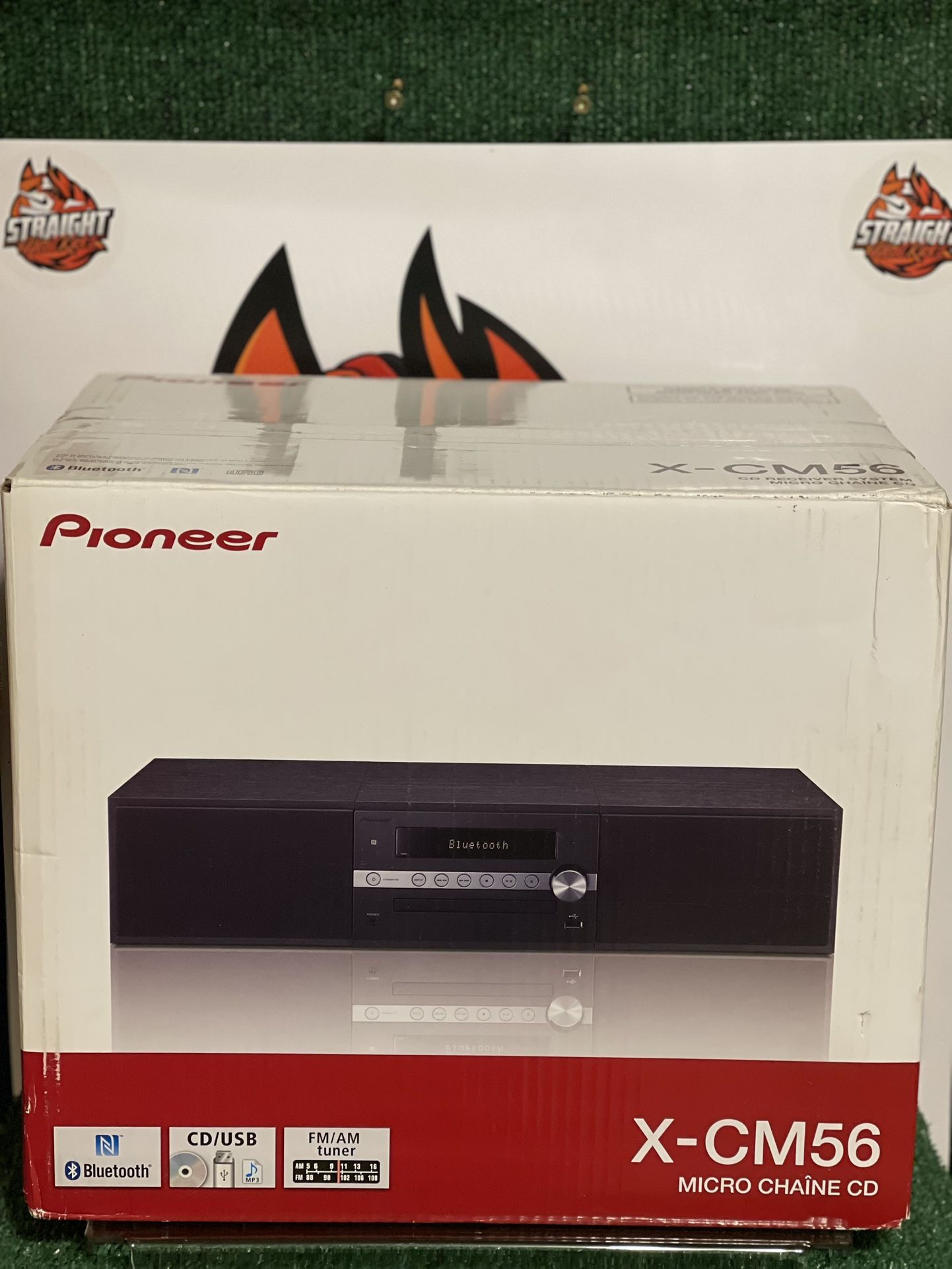 Pioneer X - CM56 Mini Hi-Fi Stereo System CD Player Bluetooth.