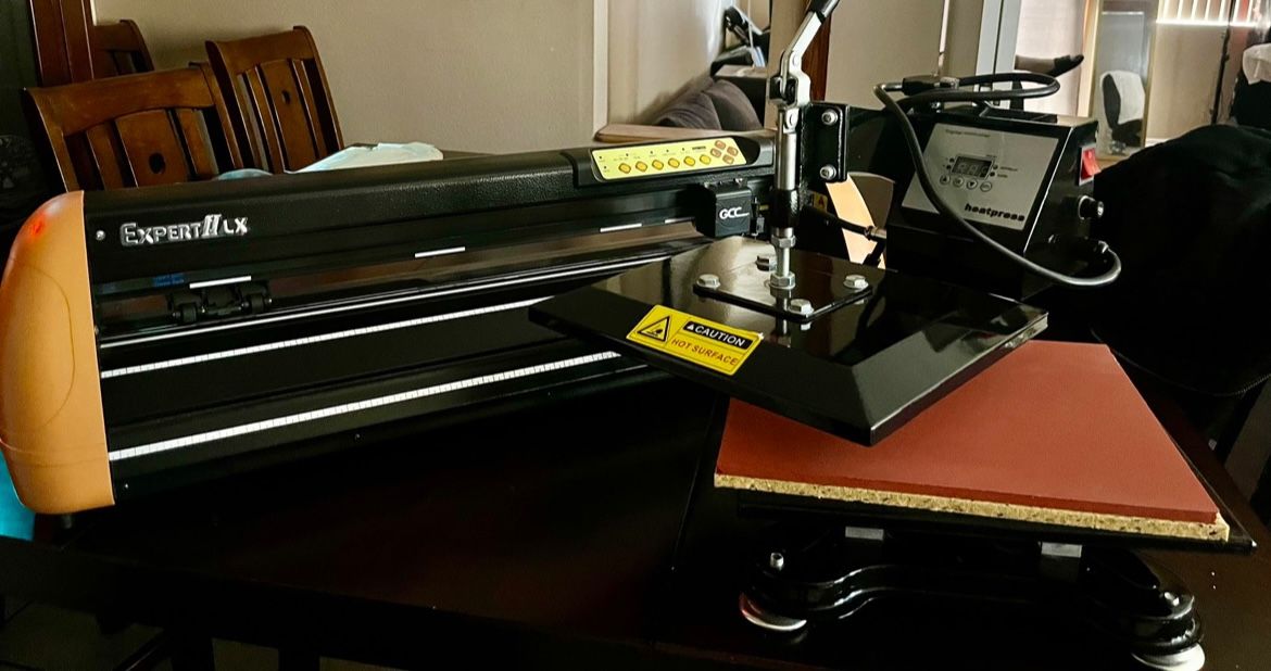Heat Press & Vinyl Cutter Expert ll Lx 24