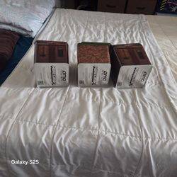 Colección de cubos metálicos minecraft