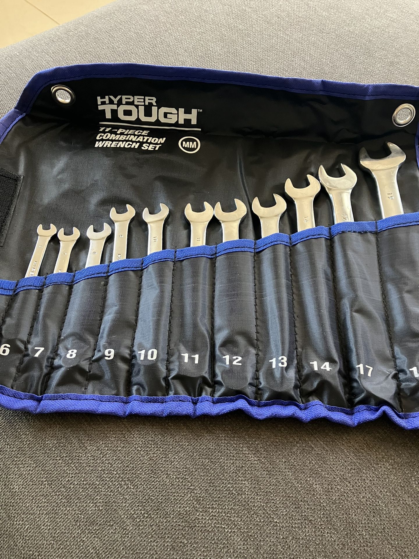 Hyper Tough 11 - Piece Combination Wrench Set ( MM ) …