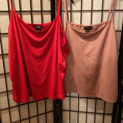 Lane Bryant cami tanks