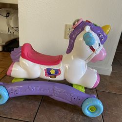 VTech Prance and Rock Learning Unicorn, Multicolor, 12 to 36 Months Pink 